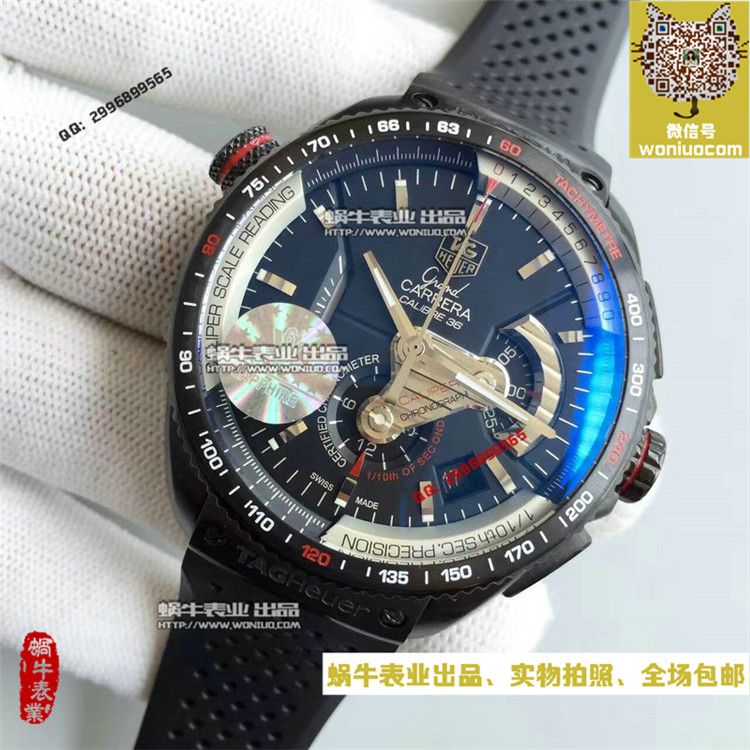 【HBBV6超一比一高仿手表】 TAG Heuer 超級卡萊拉CAV5185.FT6020男士机械 wrist watch  / TG003