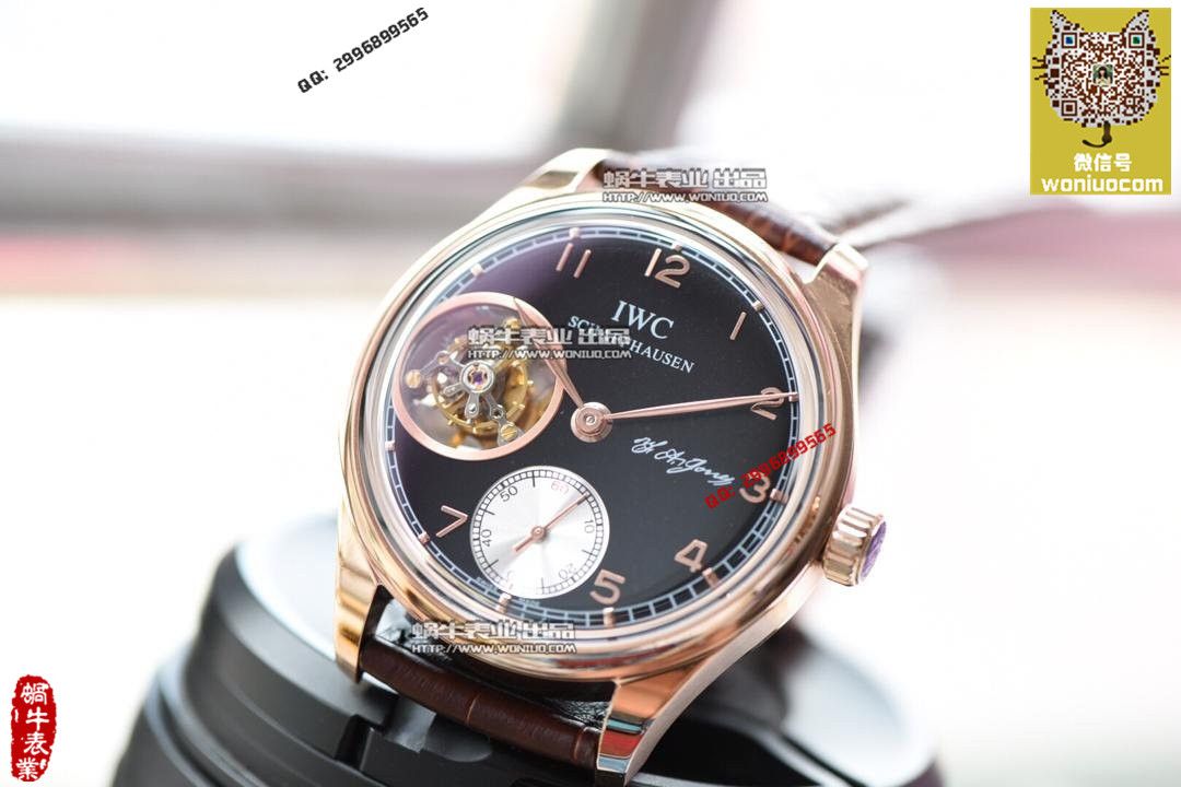 【实拍图鉴赏】TF Factory 1:1高精仿手表之 IWC 葡萄牙系列IW546301   top  Tourbillon 男表！ / WG259