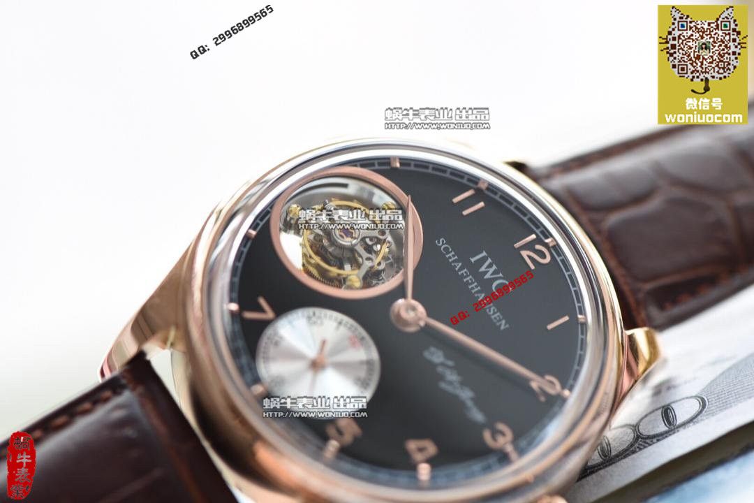 【实拍图鉴赏】TF Factory 1:1高精仿手表之 IWC 葡萄牙系列IW546301   top  Tourbillon 男表！ / WG259