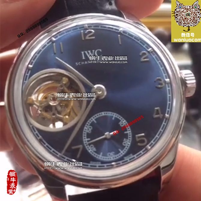 【实拍图鉴赏】TF Factory 1:1高精仿手表之 IWC 葡萄牙系列IW546301   top  Tourbillon 男表！ / WG259