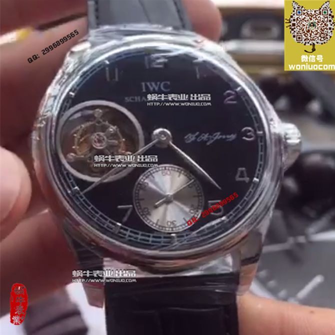 【实拍图鉴赏】TF Factory 1:1高精仿手表之 IWC 葡萄牙系列IW546301   top  Tourbillon 男表！ / WG259