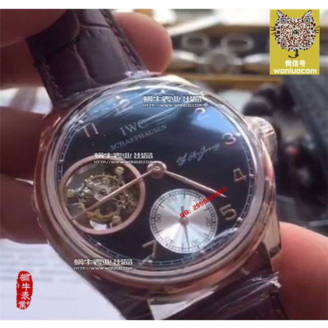 【实拍图鉴赏】TF Factory 1:1高精仿手表之 IWC 葡萄牙系列IW546301   top  Tourbillon 男表！ / WG259