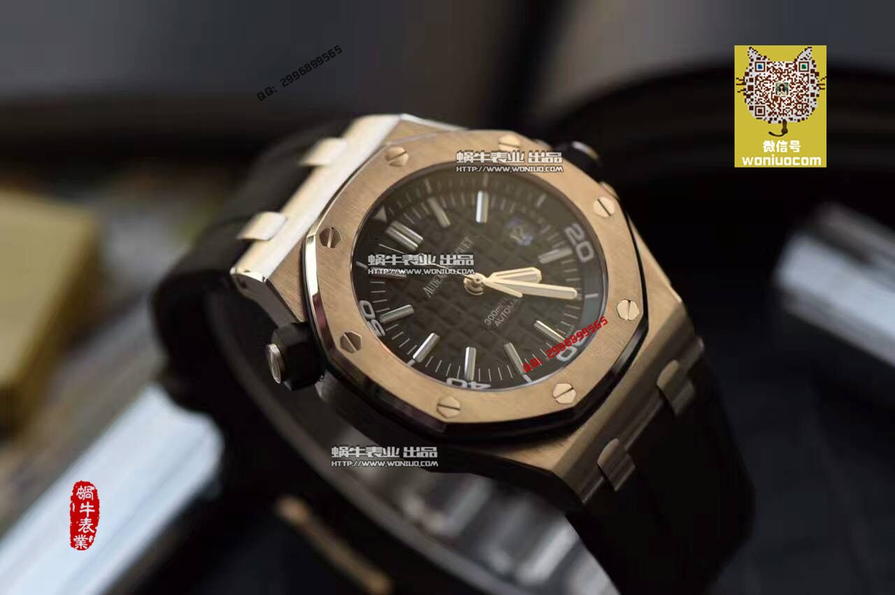 【实拍图鉴赏】N Factory 神器-Audemars Piguet 复刻高仿AP皇家橡树离岸经典15703ST.OO.A002CA.01男士手表 / AP031B
