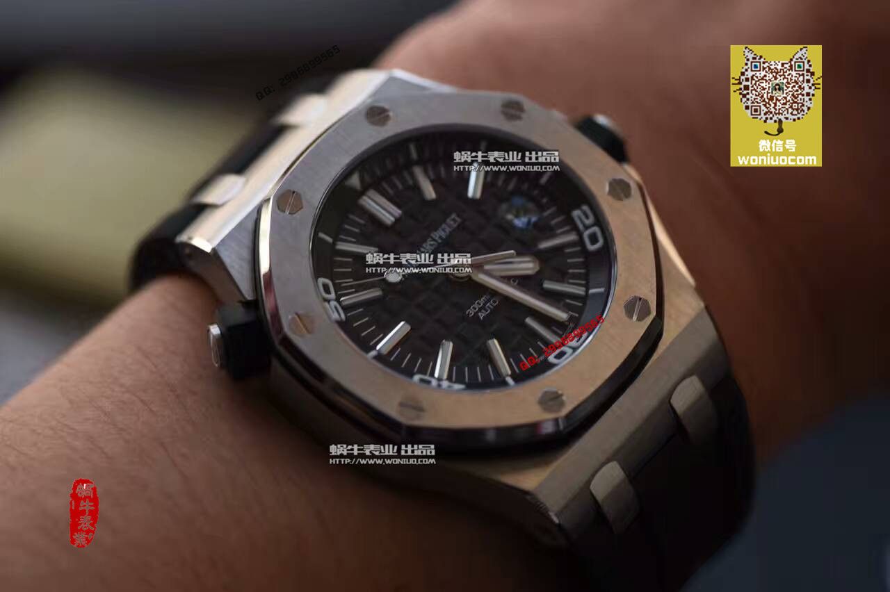 【实拍图鉴赏】N Factory 神器-Audemars Piguet 复刻高仿AP皇家橡树离岸经典15703ST.OO.A002CA.01男士手表 / AP031B