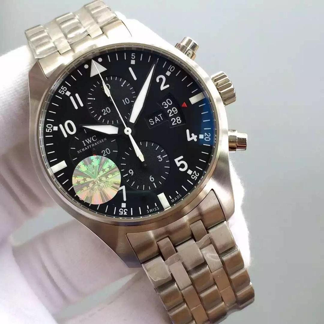 【V6 Factory  top 1:1超A高精仿手表】 IWC 飞行员系列 IW377704 自动机械男士手表 / WG077