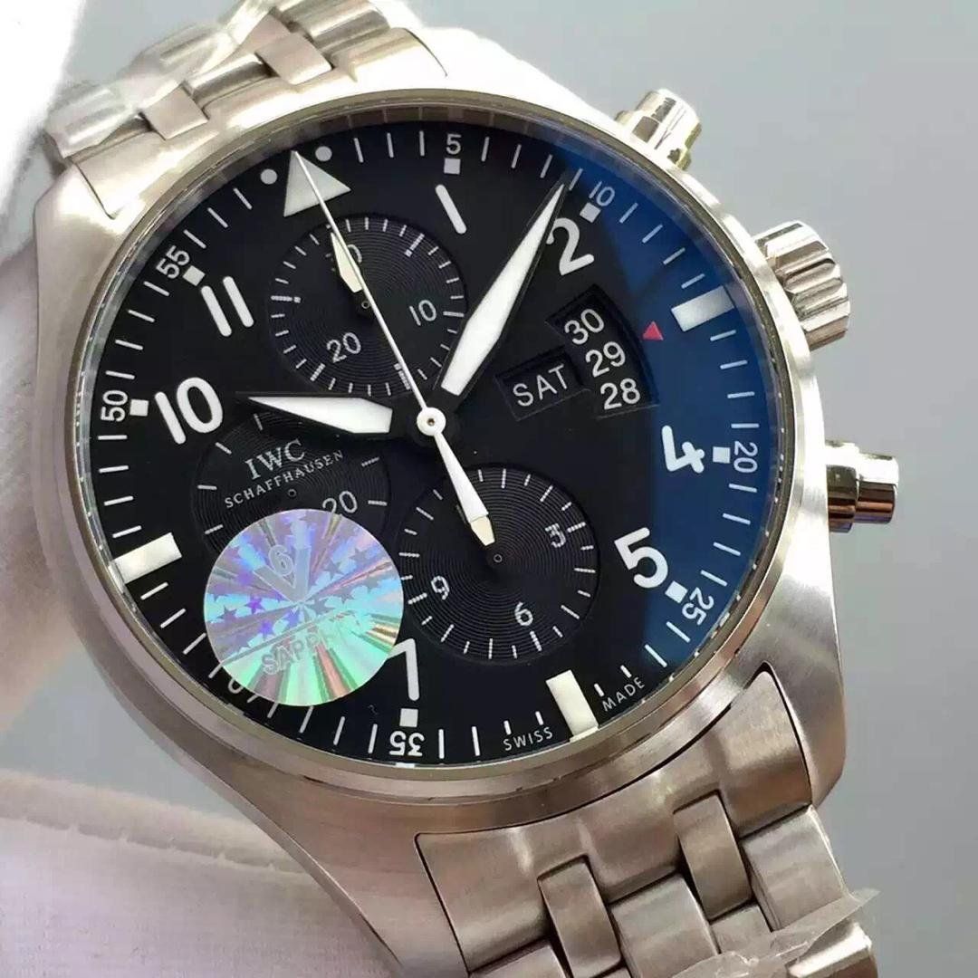 【V6 Factory  top 1:1超A高精仿手表】 IWC 飞行员系列 IW377704 自动机械男士手表 / WG077