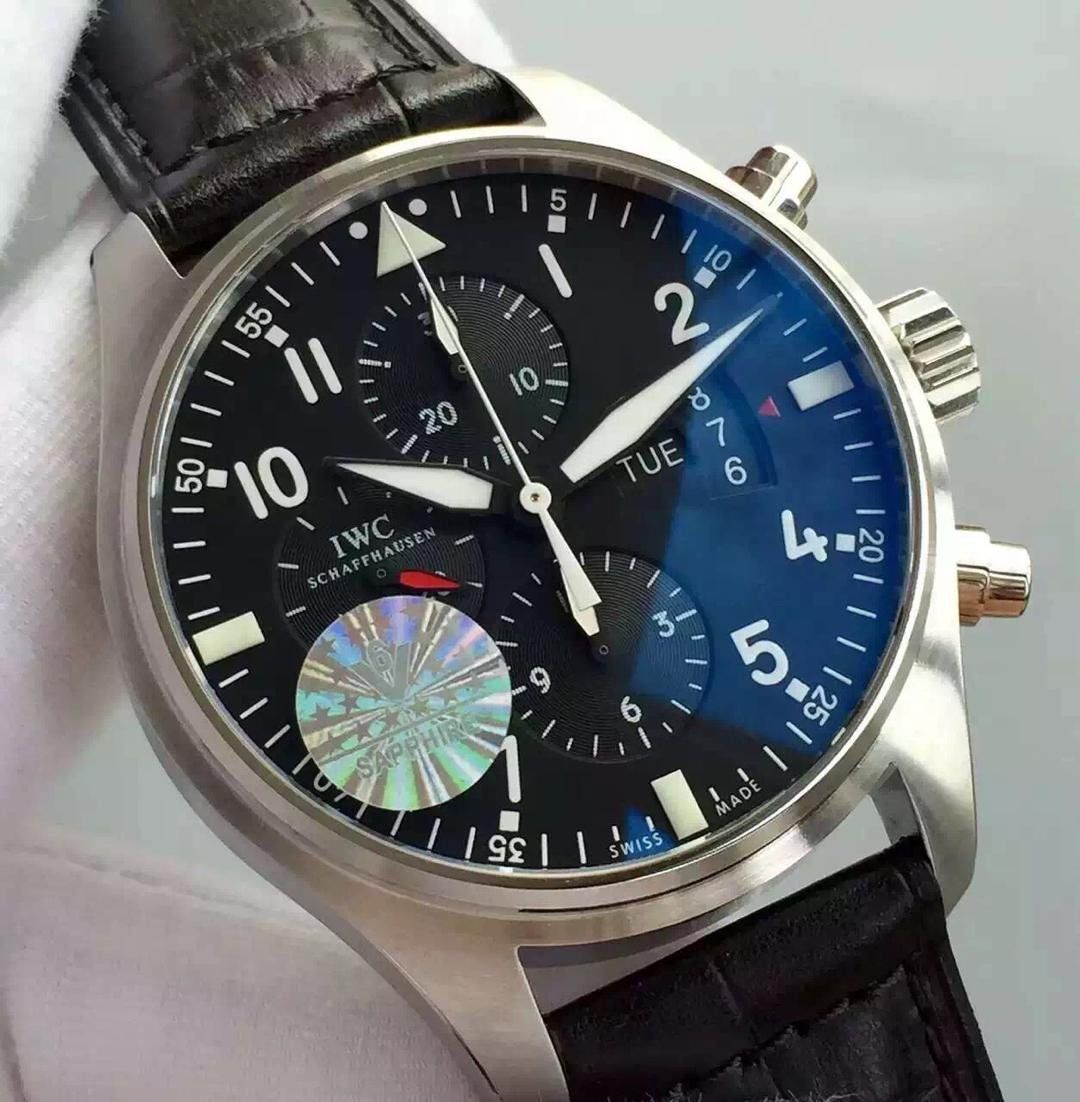 【HBBV6 Factory 1:1超级复刻高仿手表】 IWC IWC飞行员喷火战机系列IW377701 wrist watch  / WG272