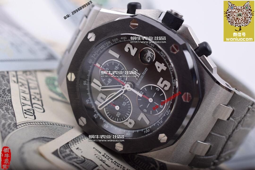 【实拍图鉴赏】JF Factory 1:1复刻高仿手表之Audemars Piguet AP皇家橡树离岸262191O.OO.D005CR.01男表 / JF AP 262191O
