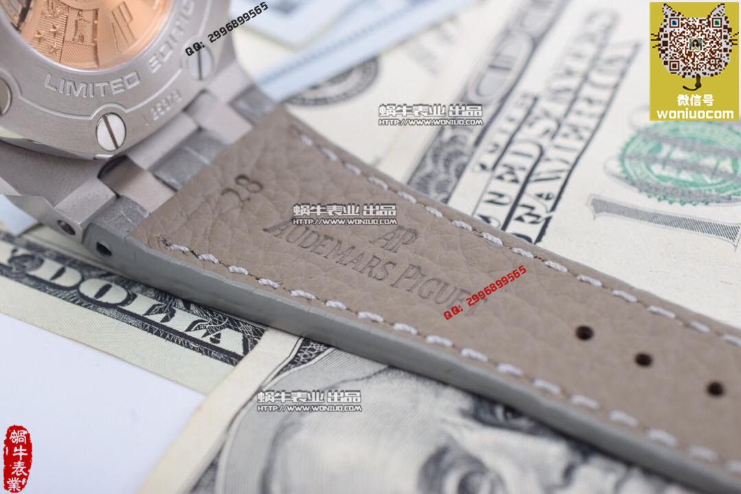 【实拍图鉴赏】JF Factory 1:1复刻高仿手表之Audemars Piguet AP皇家橡树离岸262191O.OO.D005CR.01男表 / JF AP 262191O