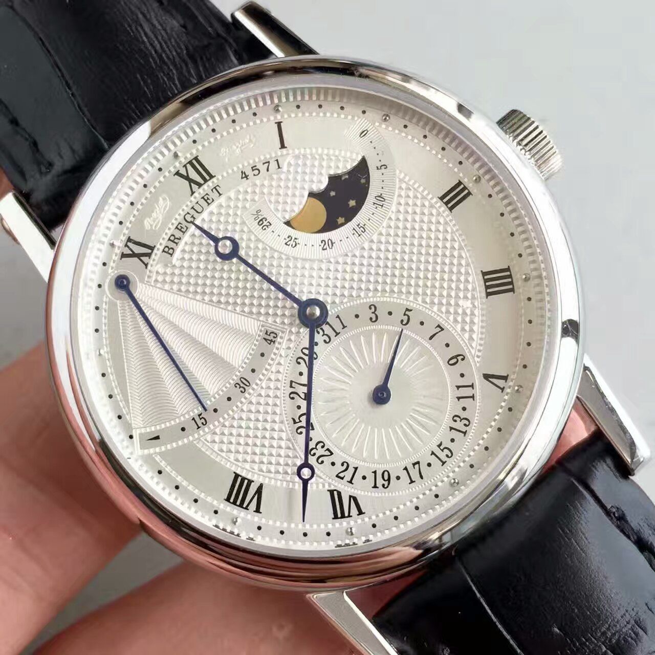 VF Factory 1:1高仿手表之 Breguet 经典系列月相男表 / BZ016