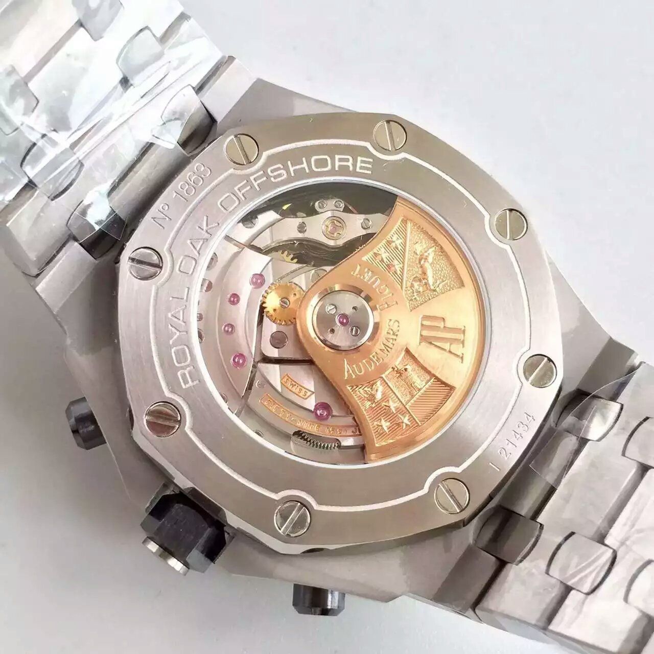 【JF Factory 超A高精仿】Audemars Piguet  Royal Oak Offshore 系列26470ST.OO.A027CA.01机械 wrist watch 《钢带》 / AP001.1