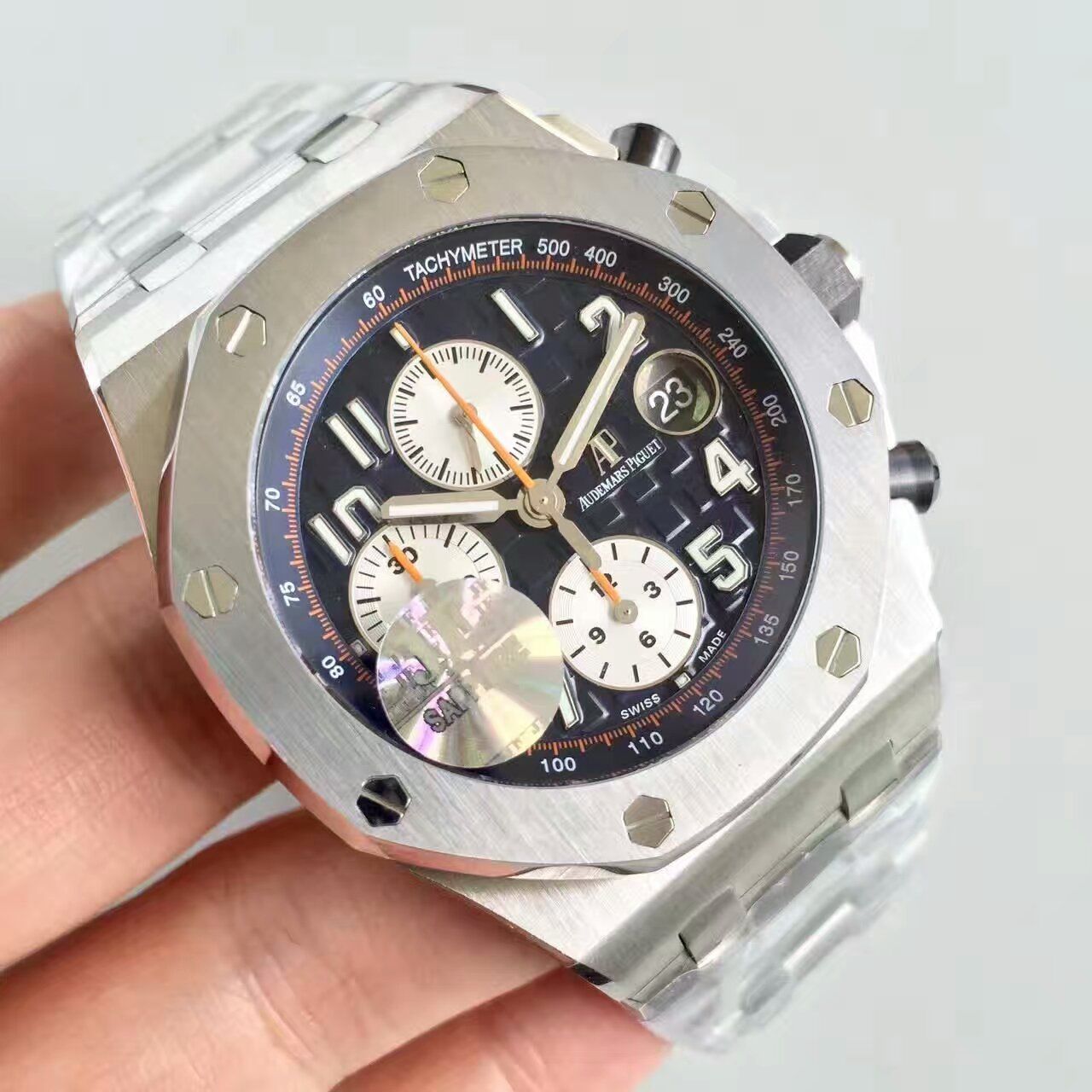 【JF Factory 超A高精仿】Audemars Piguet  Royal Oak Offshore 系列26470ST.OO.A027CA.01机械 wrist watch 《钢带》 / AP001.1