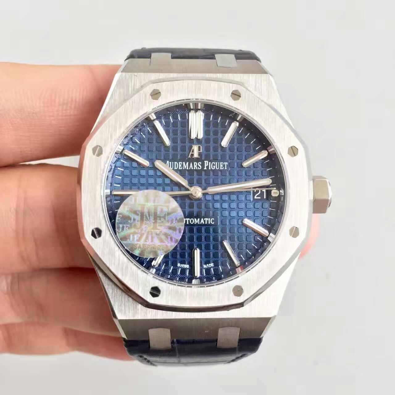 【JF Factory 一比一高精仿手表】APAudemars Piguet 皇家橡树系列15400ST.OO.1220ST.03男表
