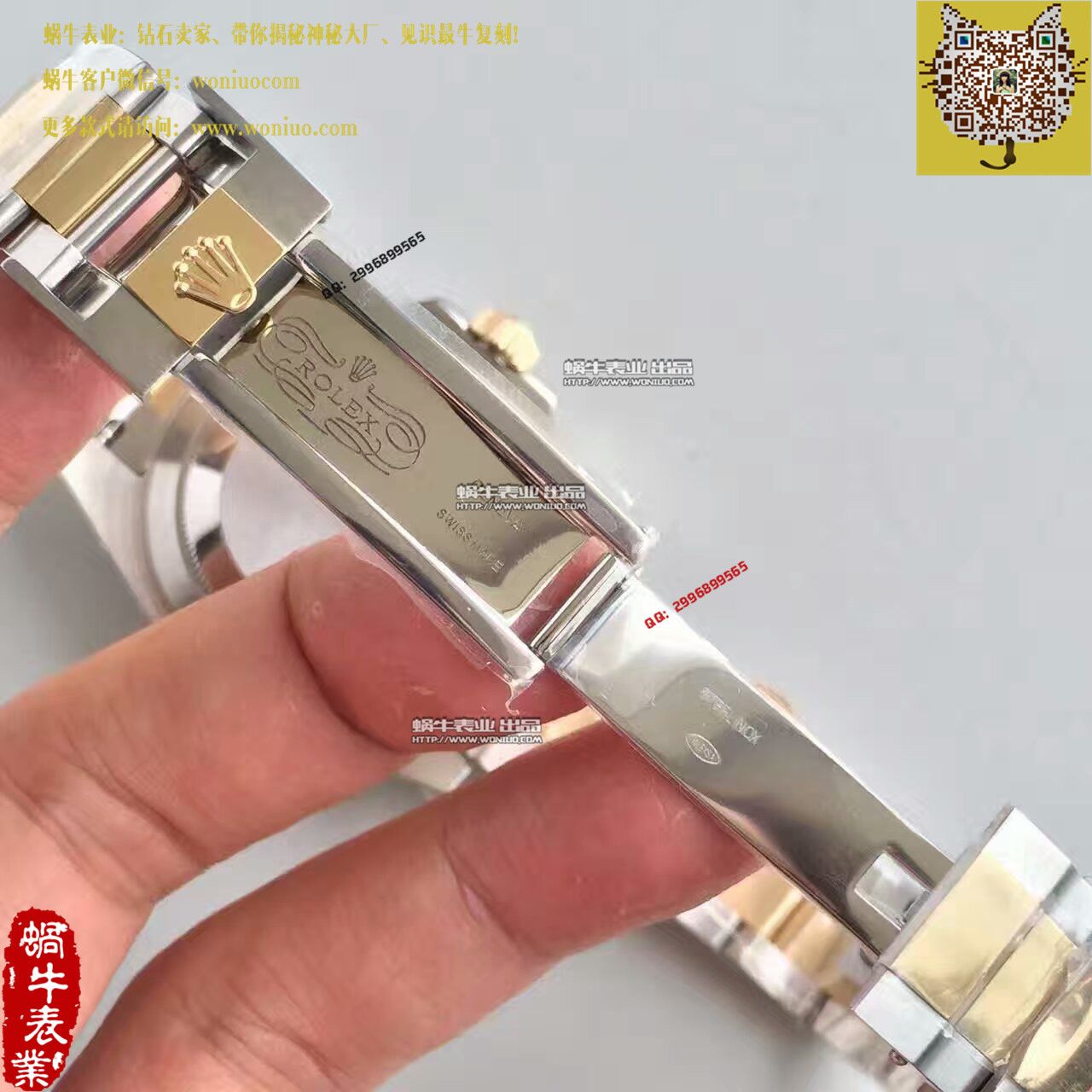 【N Factory V7版一比一高仿手表】 Rolex  Submariner 型系列116613-LN-97203《间金黑盘》黑盘机械 wrist watch  / R028