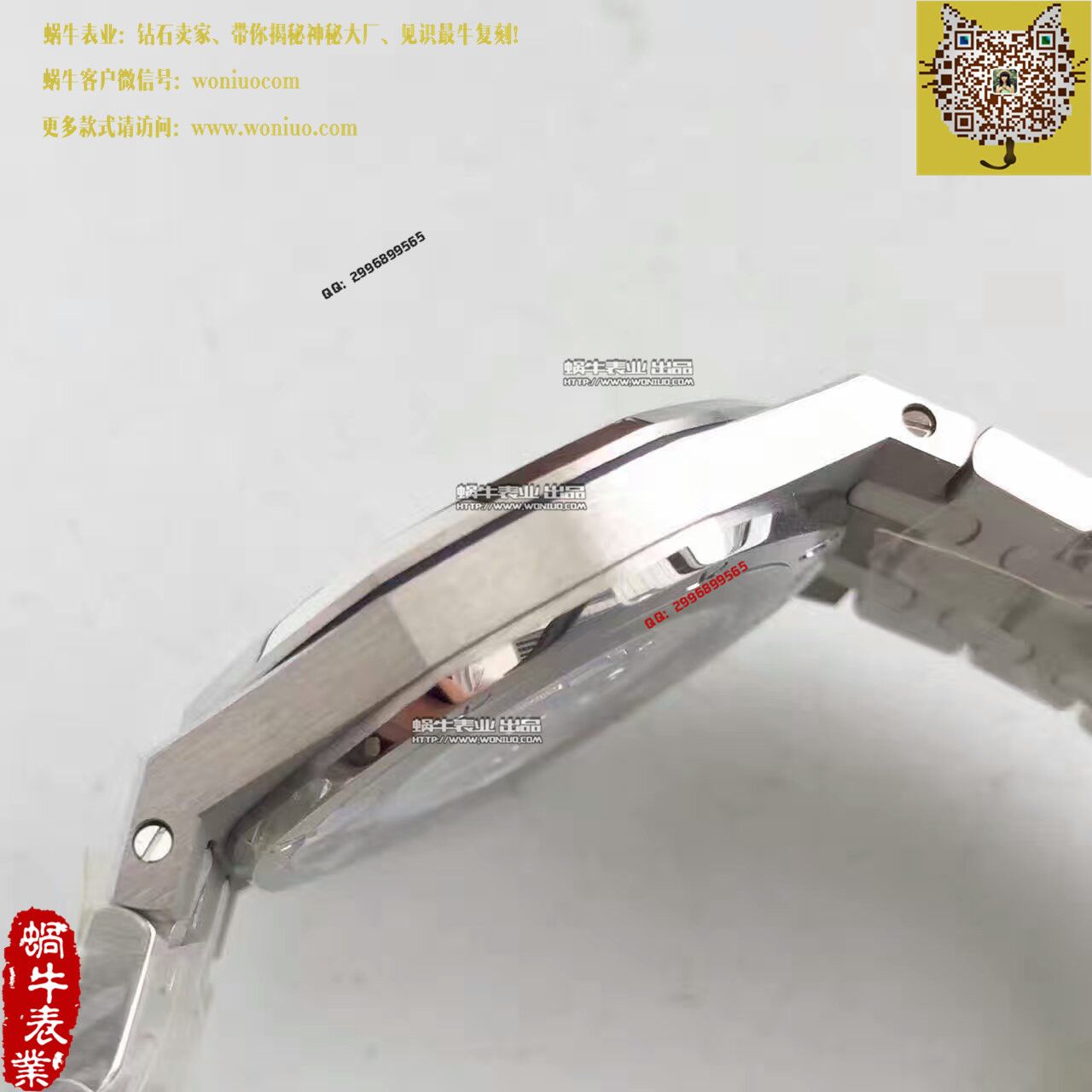 【JF一比一复刻高仿手表】Audemars Piguet 皇家橡树系列67651ST.ZZ.1261ST.01女士 wrist watch  / AP099