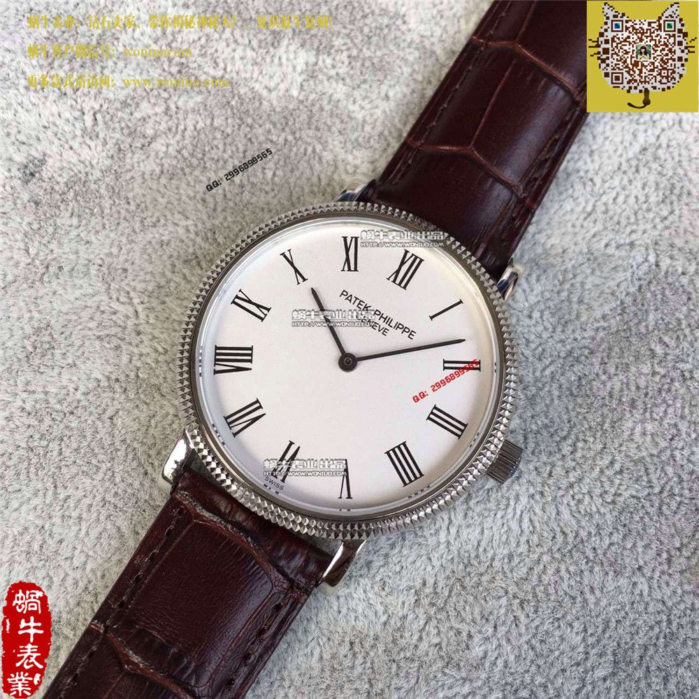 【HK Factory 一比一高精仿手表】 PATEK PHILIPPE 古典表系列5120G-001 wrist watch  / BD190