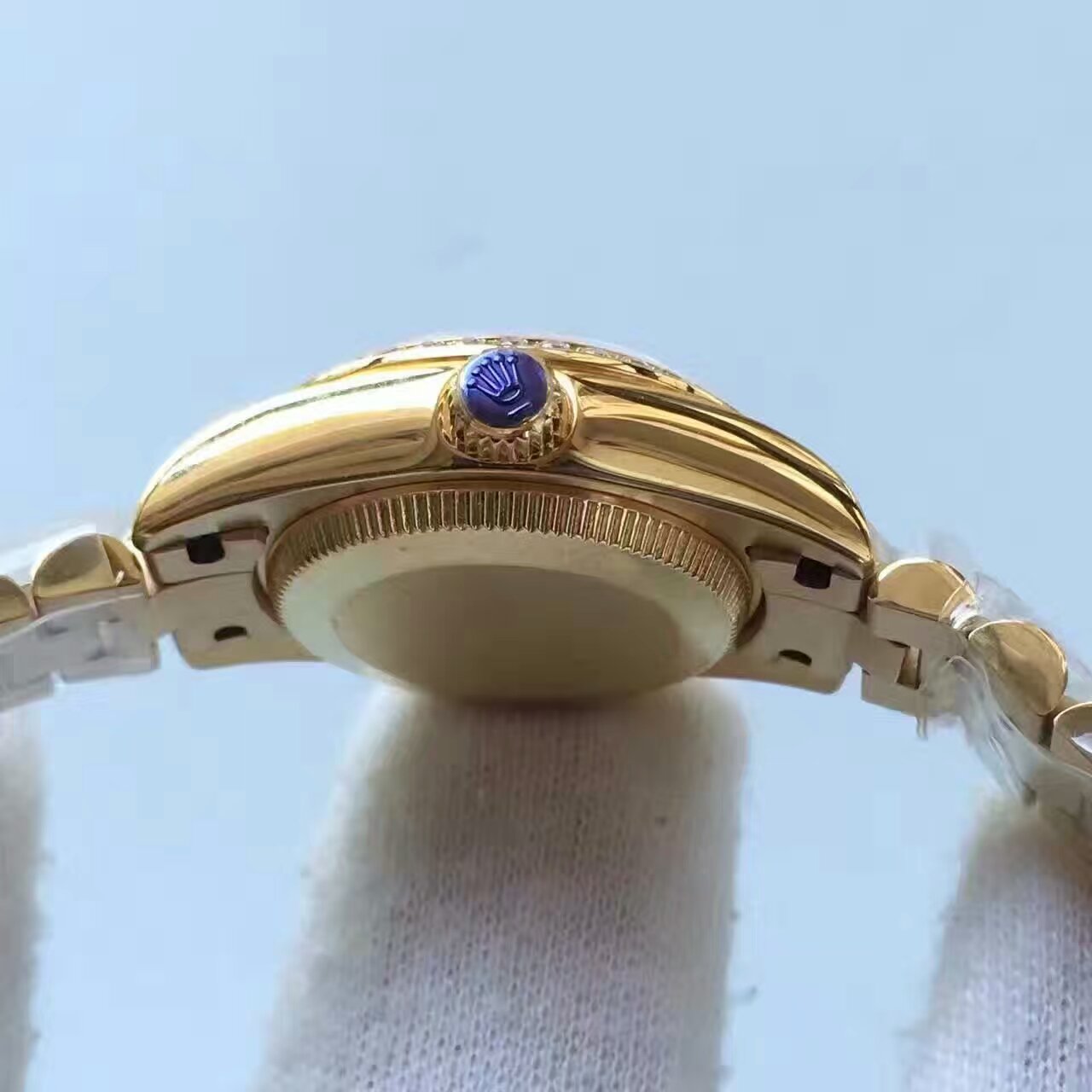 【台湾 Factory 一比一高仿手表】 Rolex 女装  Datejust 系列白色表盘女士 wrist watch  / R149