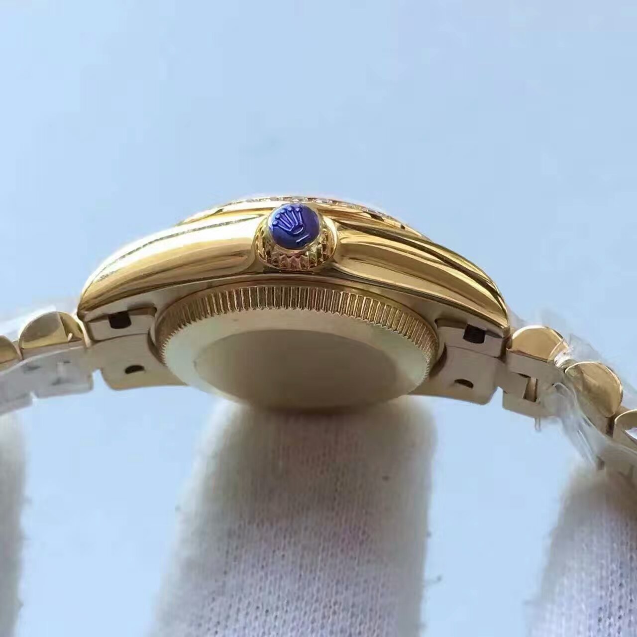 【台湾 Factory 一比一复刻手表】 Rolex 女装  Datejust 系列黑色表盘女士 wrist watch  / R150