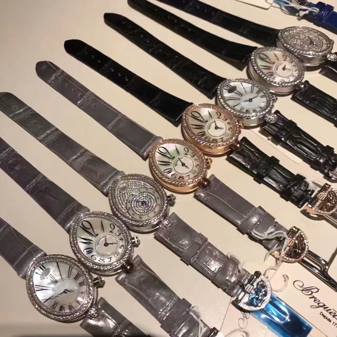 高仿 Breguet  BREGUET - 那不勒斯皇后系列 8928BB/51/844 D00D 女士手表 BAJ017 女士手表 / BAJ017