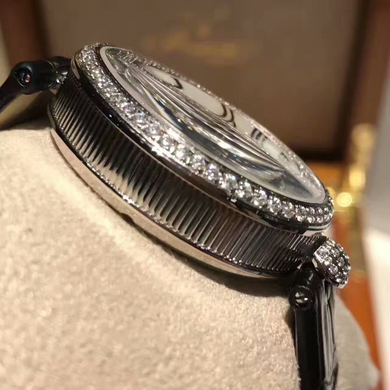 高仿 Breguet  BREGUET - 那不勒斯皇后系列 8928BB/51/844 D00D 女士手表 BAJ017 女士手表 / BAJ017