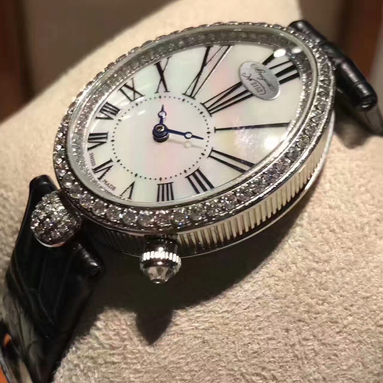 高仿 Breguet  BREGUET - 那不勒斯皇后系列 8928BB/51/844 D00D 女士手表 BAJ017 女士手表 / BAJ017