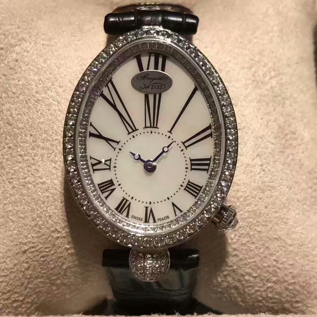高仿 Breguet  BREGUET - 那不勒斯皇后系列 8928BB/51/844 D00D 女士手表 BAJ017 女士手表 / BAJ017