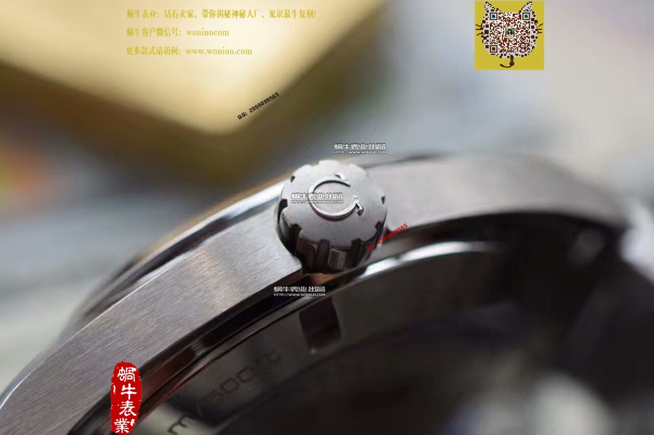 【KW Factory 一比一超A高仿手表】OMEGA Seamaster 系列231.10.42.21.01.001黑面绿字231.10.42.21.01.001男表 / M136