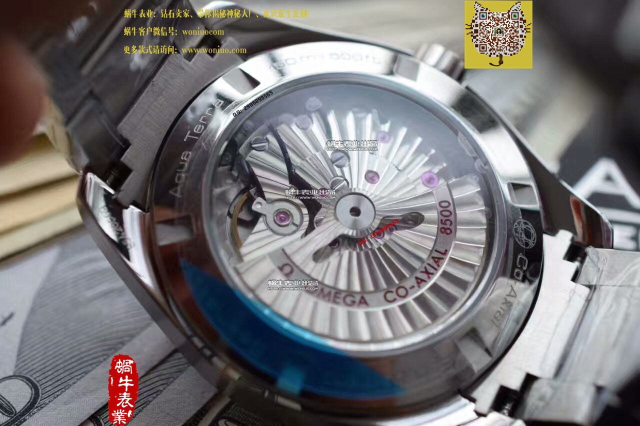 【KW Factory 一比一超A高仿手表】OMEGA Seamaster 系列231.10.42.21.01.001黑面绿字231.10.42.21.01.001男表 / M136