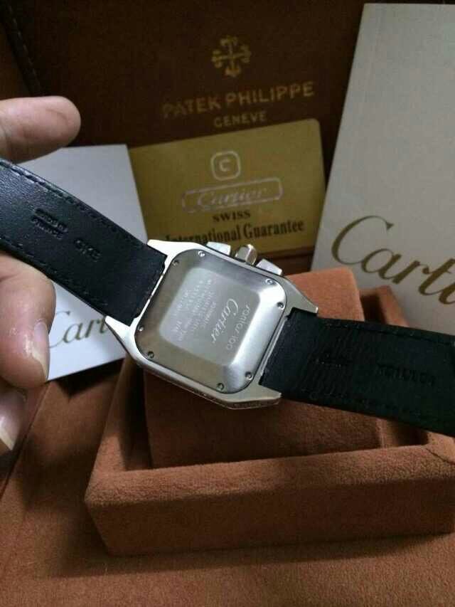 【视频解析】V6 Factory 出品 Cartier   Santos 高仿W20090X8满钻土豪款 wrist watch  /  Cartier   Santos 满钻土豪款