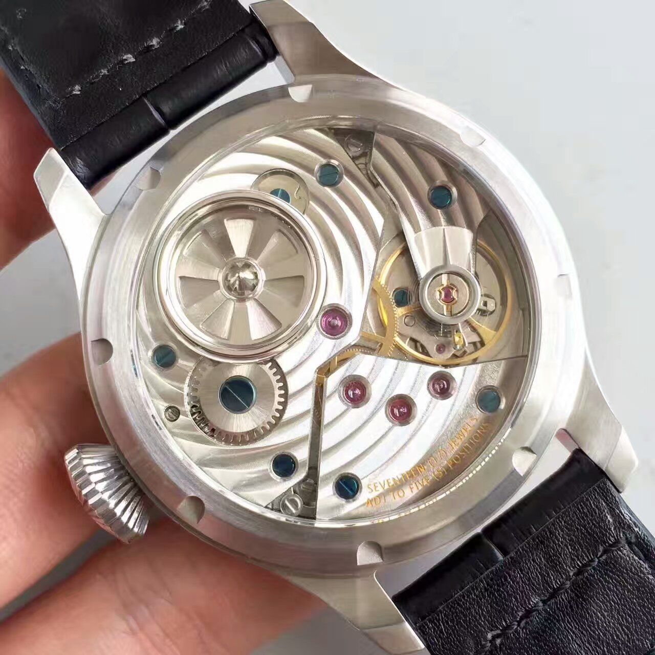 【KW Factory 1:1复刻手表】 IWC 飞行员IW500301（俗称涡轮大飞） 最新终极升级版 / WG109 