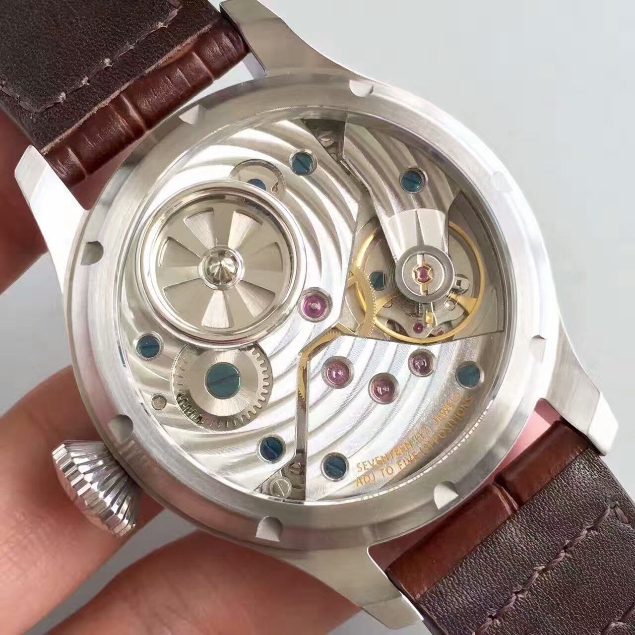 【KW Factory 1:1复刻手表】 IWC 飞行员IW500301（俗称涡轮大飞） 最新终极升级版 / WG109 