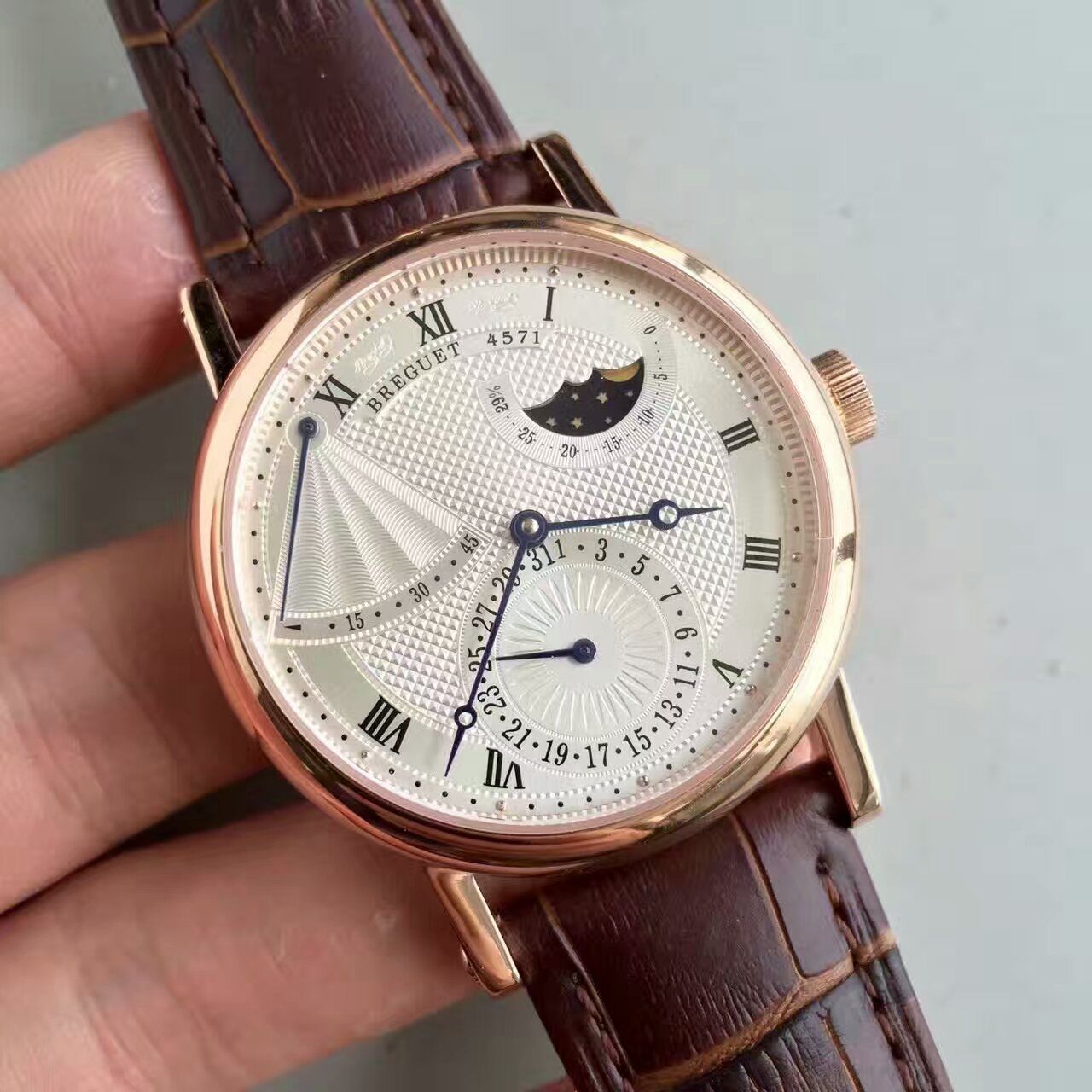 【VF Factory 一比一高仿手表】 Breguet 经典系列3137BR/11/986玫瑰金 wrist watch  / BZ029