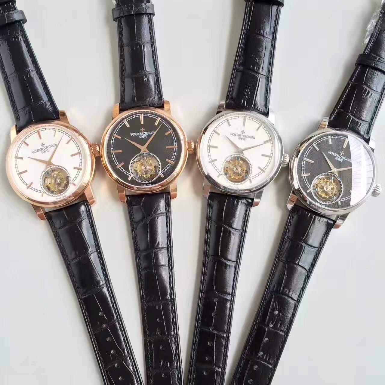 【LH Factory  top 1:1高精仿手表】Vacheron Constantin  传袭系列6500T/000P-B100真 Tourbillon  wrist watch  / JS181