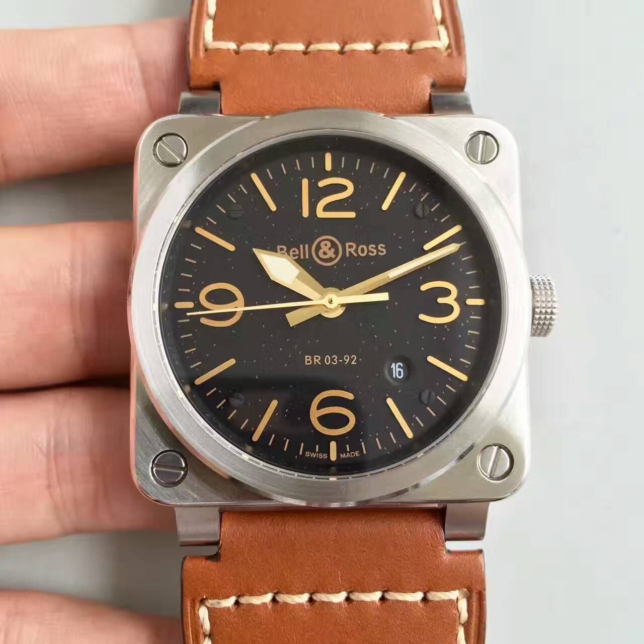 【BR Factory 超A1:1精仿手表】 Bell & Ross AVIATION系列BR 03-92 HERITAGE wrist watch  / BL005