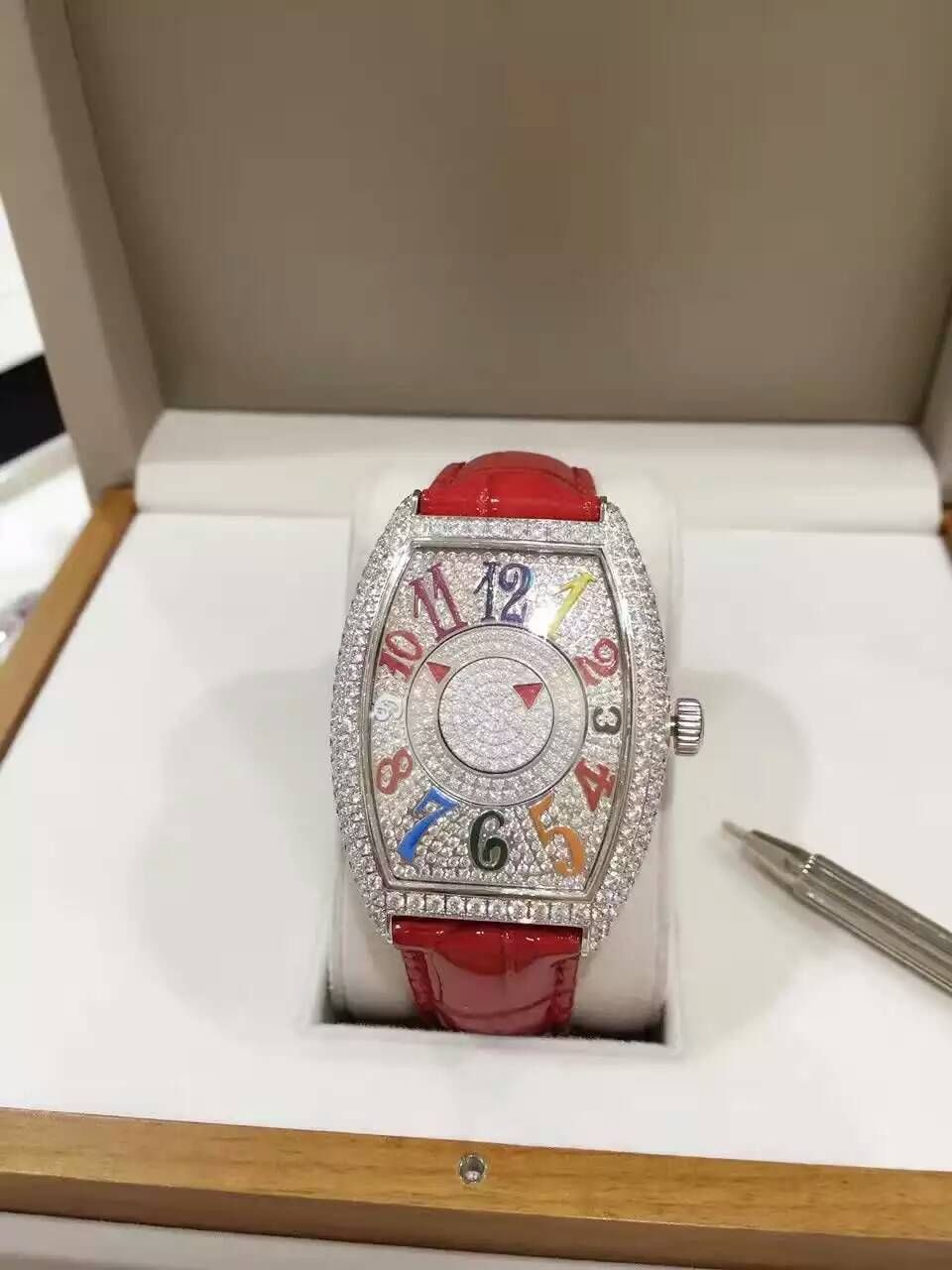 Franck MullerDOUBLE MYSTERY 00系列8880 DM D CD女士 wrist watch  / Franck MullerFL09