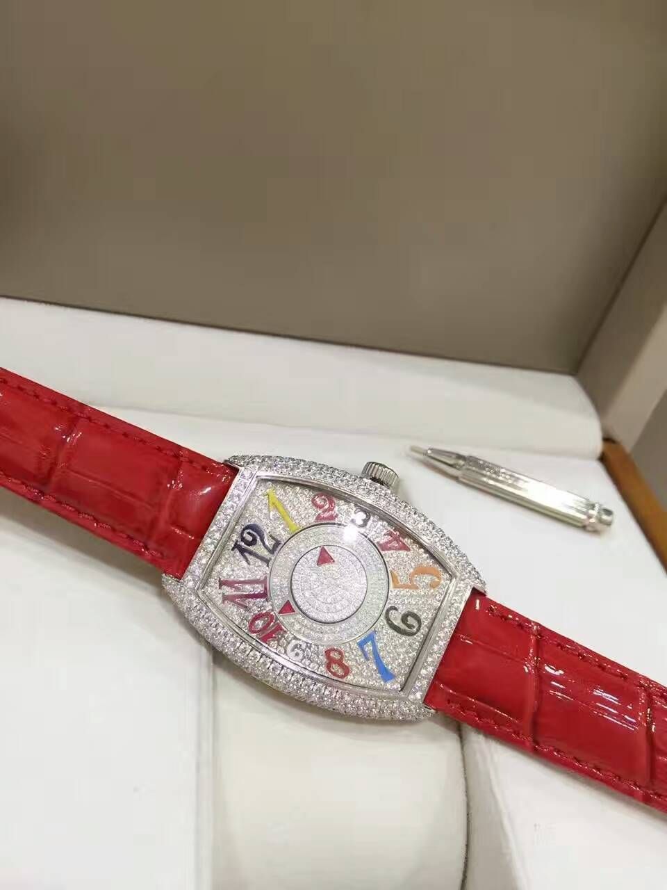 Franck MullerDOUBLE MYSTERY 00系列8880 DM D CD女士 wrist watch  / Franck MullerFL09