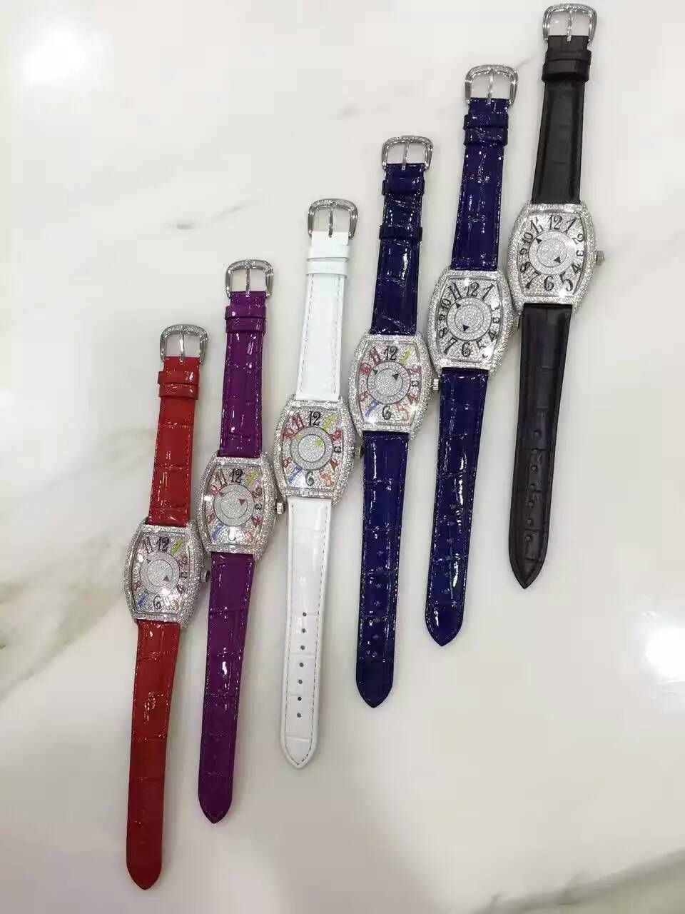 Franck MullerDOUBLE MYSTERY 00系列8880 DM D CD女士 wrist watch  / Franck MullerFL09