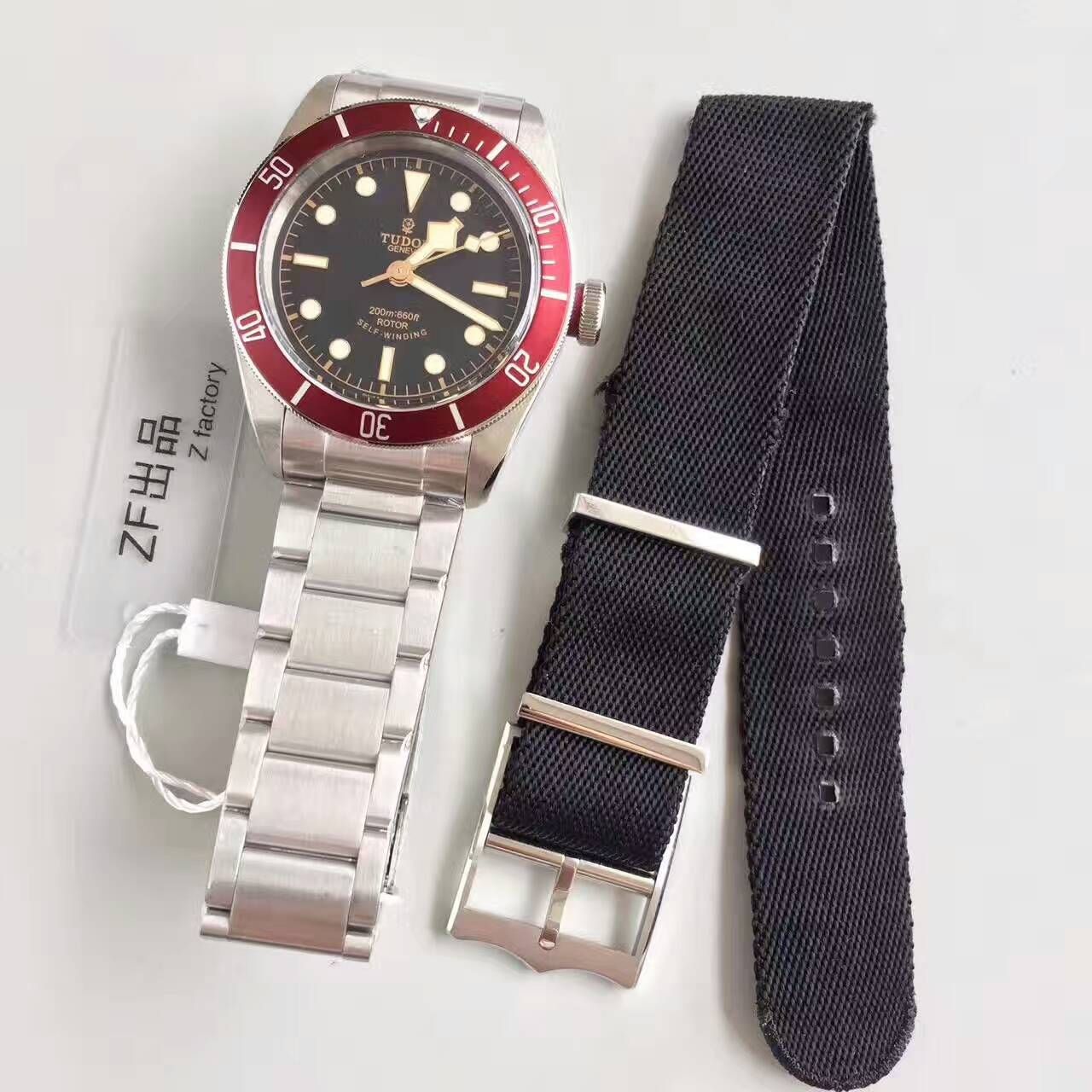 【ZF Factory 一比一复刻高仿手表】高仿 Tudor HERITAGE BLACK BAY系列79220N “ Tudor 小黑花”  wrist watch  / DT016