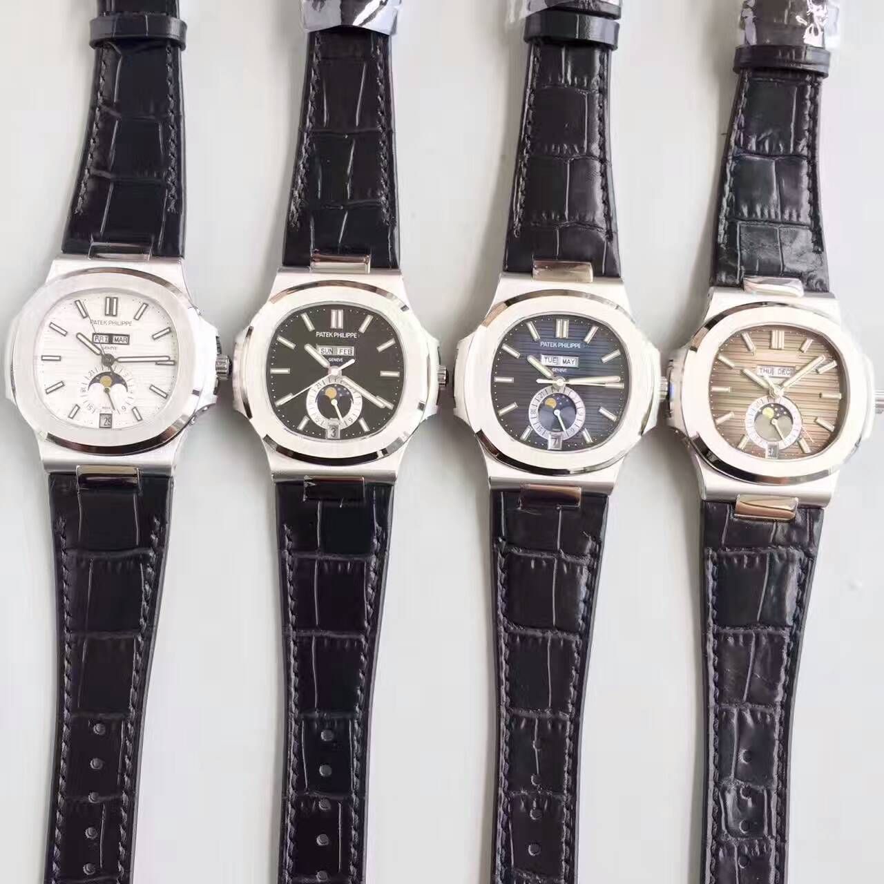 【KM一比一高精仿手表】 PATEK PHILIPPE Nautilus系列精钢男表5726A-001 / BD204