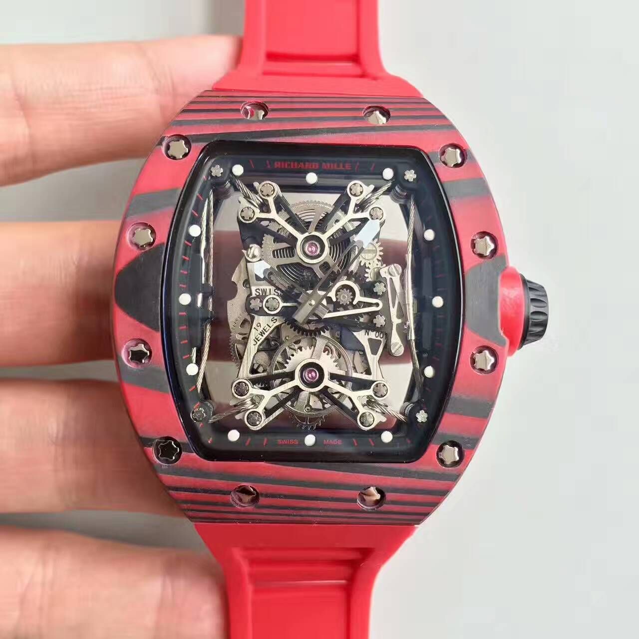 【RM Factory 一比一精仿手表】 Richard Miller 男士系列RM 50-27-01 NTPT wrist watch 