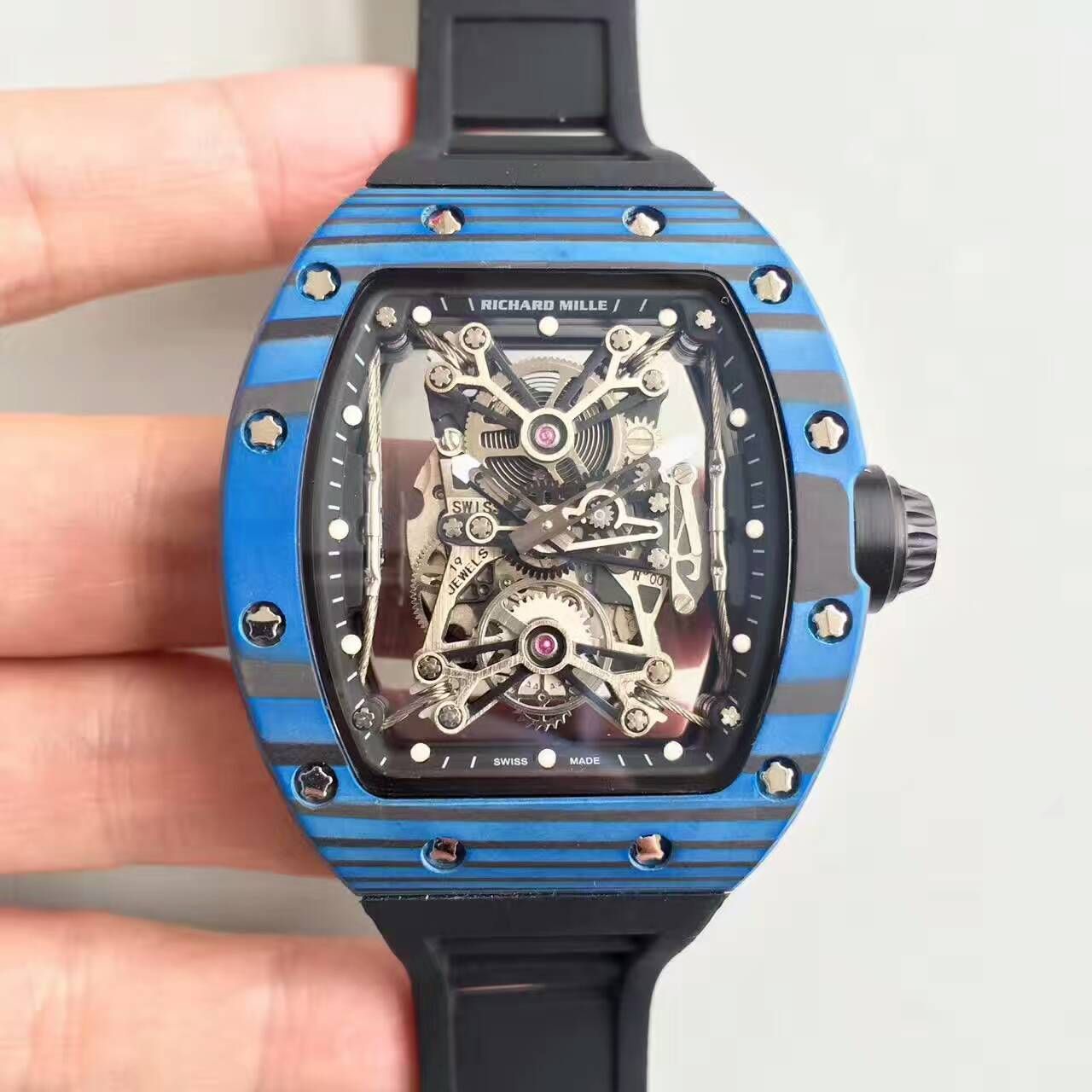 【RM Factory 一比一精仿手表】 Richard Miller 男士系列RM 50-27-01 NTPT wrist watch  / RM50-27-01