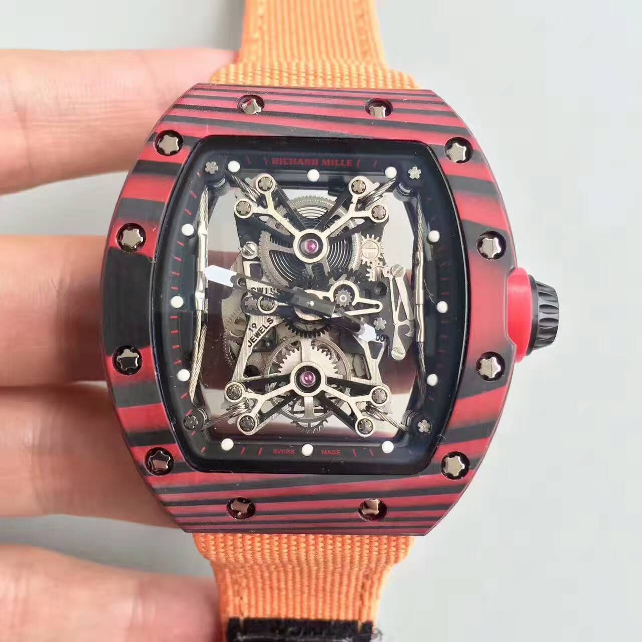 【RM Factory 一比一精仿手表】 Richard Miller 男士系列RM 50-27-01 NTPT wrist watch  / RM50-27-01