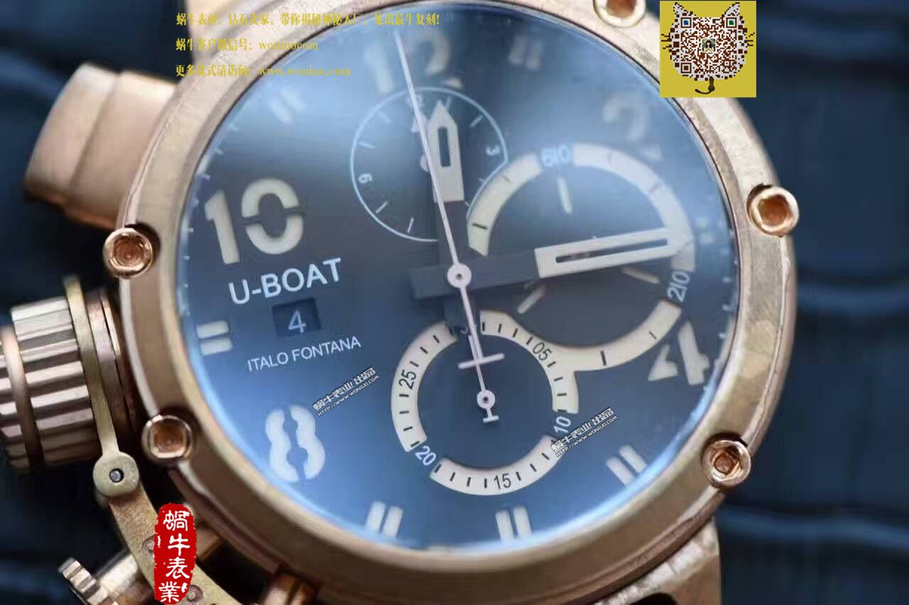 【视频解析】UB Factory 1:1复刻手表U-BOAT青铜 wrist watch  / UB005