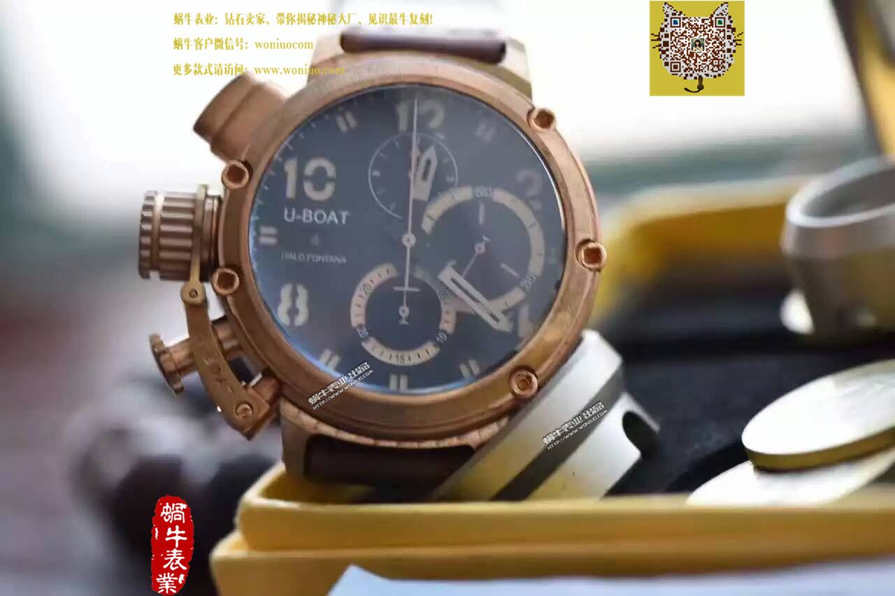 【视频解析】UB Factory 1:1复刻手表U-BOAT青铜 wrist watch  / UB005