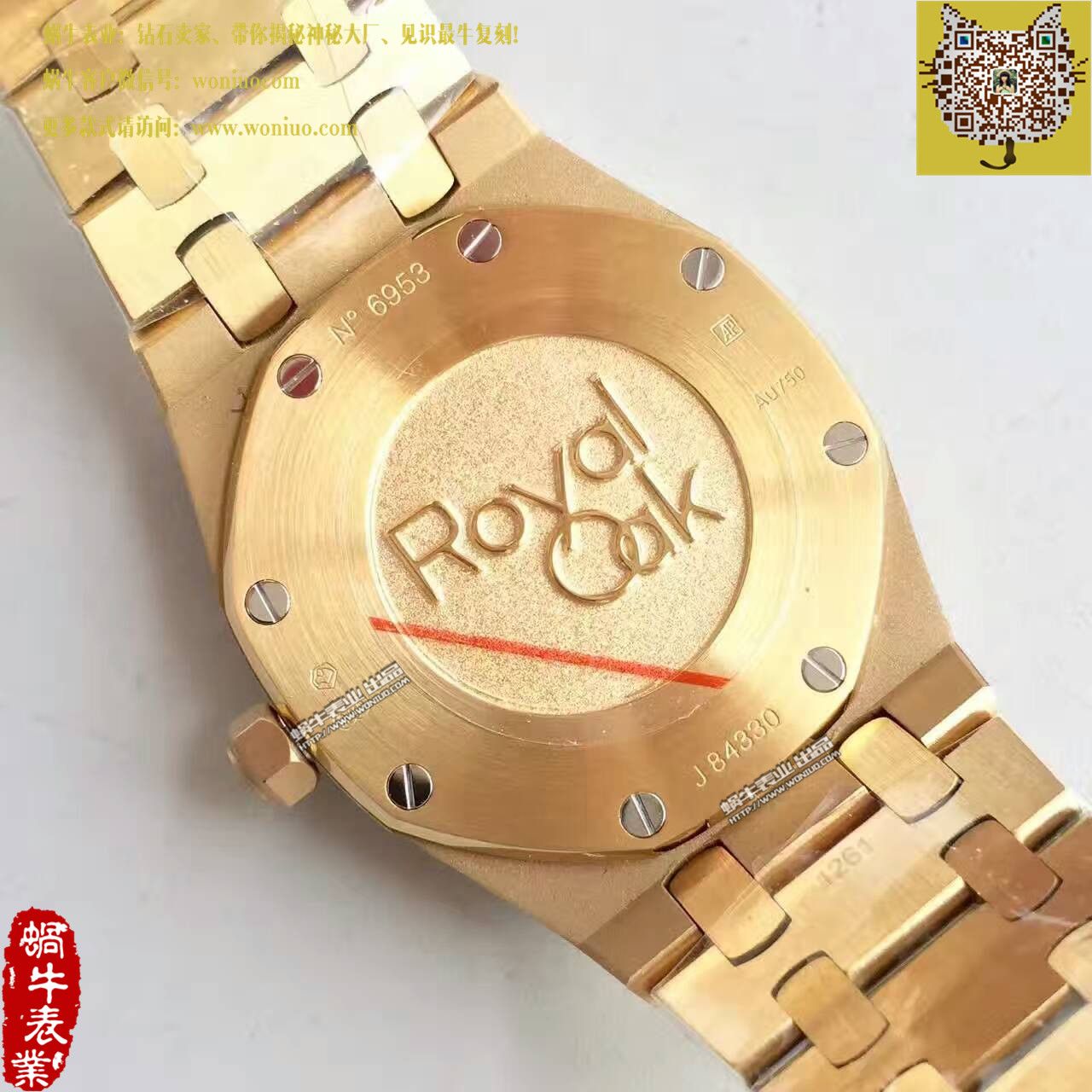 【JF一比一超A高仿手表】Audemars Piguet 皇家橡树系列67651BA.ZZ.1261BA.02女士石英 wrist watch  / AP117