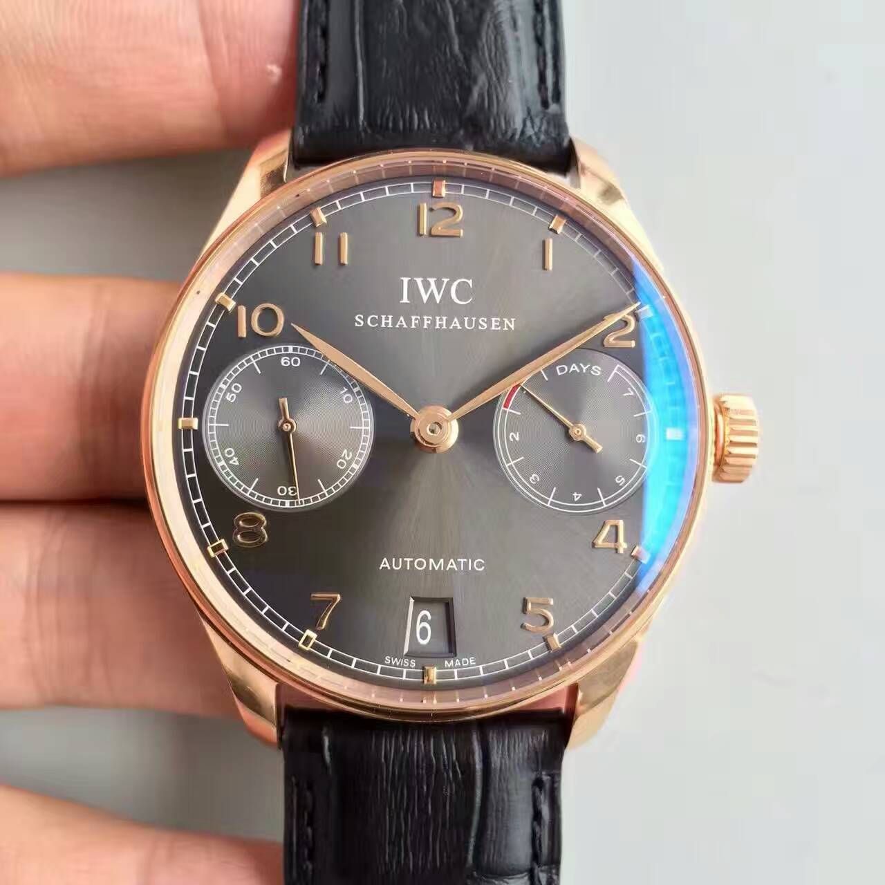 【ZF Factory 销量神器】 IWC 葡萄牙系列《 IWC 七日链》IW500702 wrist watch  / WG229