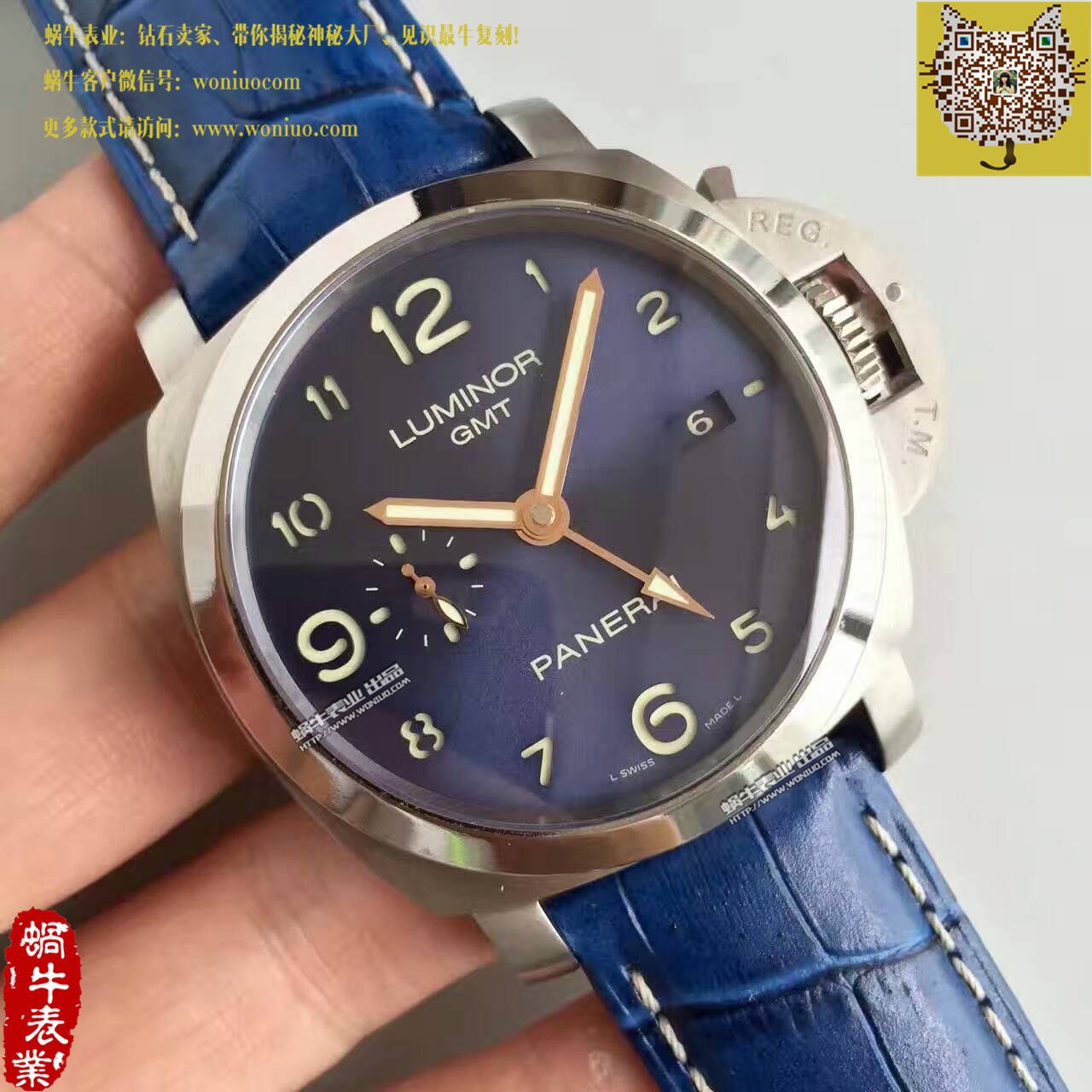 【ZF Factory 超A精仿手表】Panerai LUMINOR 1950系列PAM00437 wrist watch  / PA075