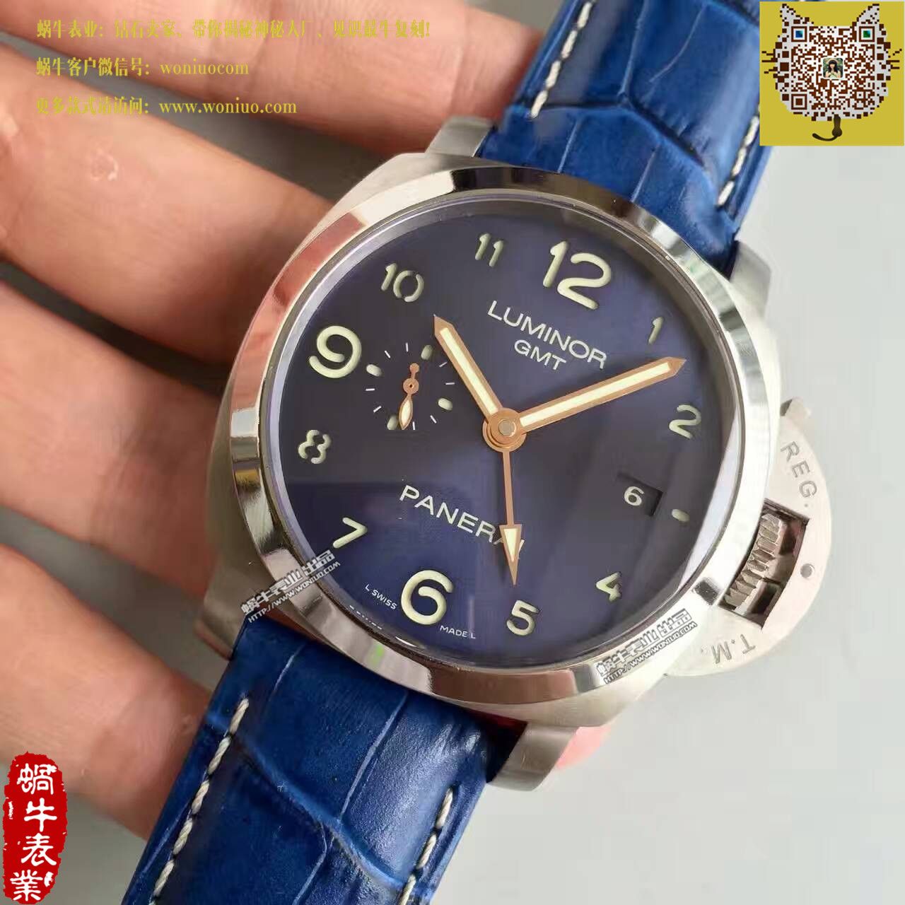 【ZF Factory 超A精仿手表】Panerai LUMINOR 1950系列PAM00437 wrist watch  / PA075