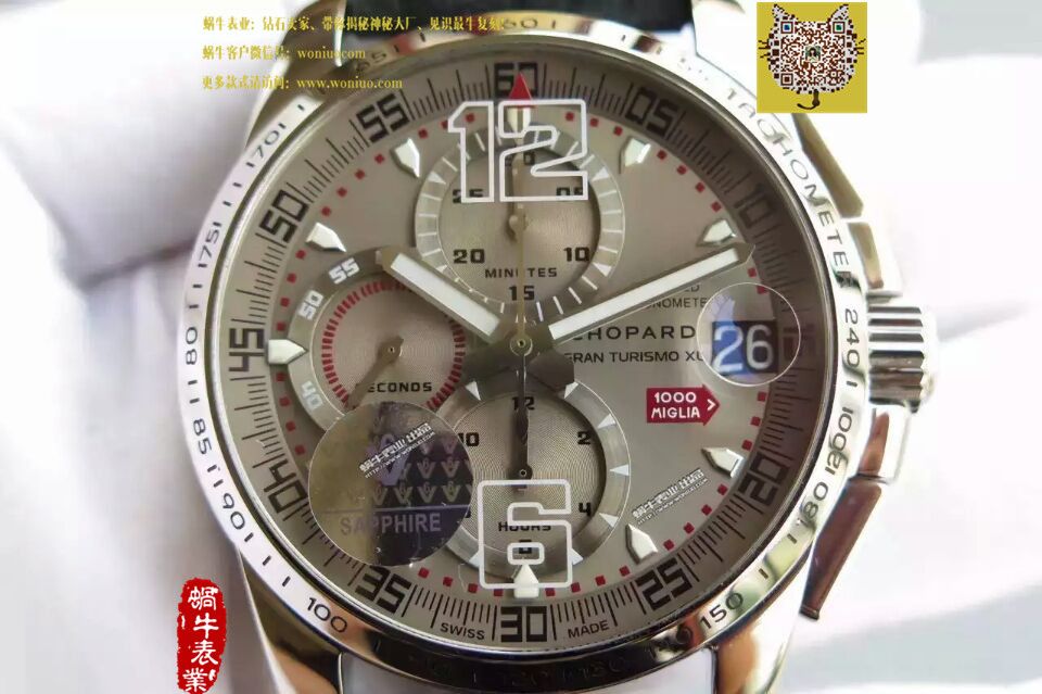 【HBBV6 Factory 一比一超A高精仿手表】 Chopard 经典赛车系列168489-3001 wrist watch  / XB002