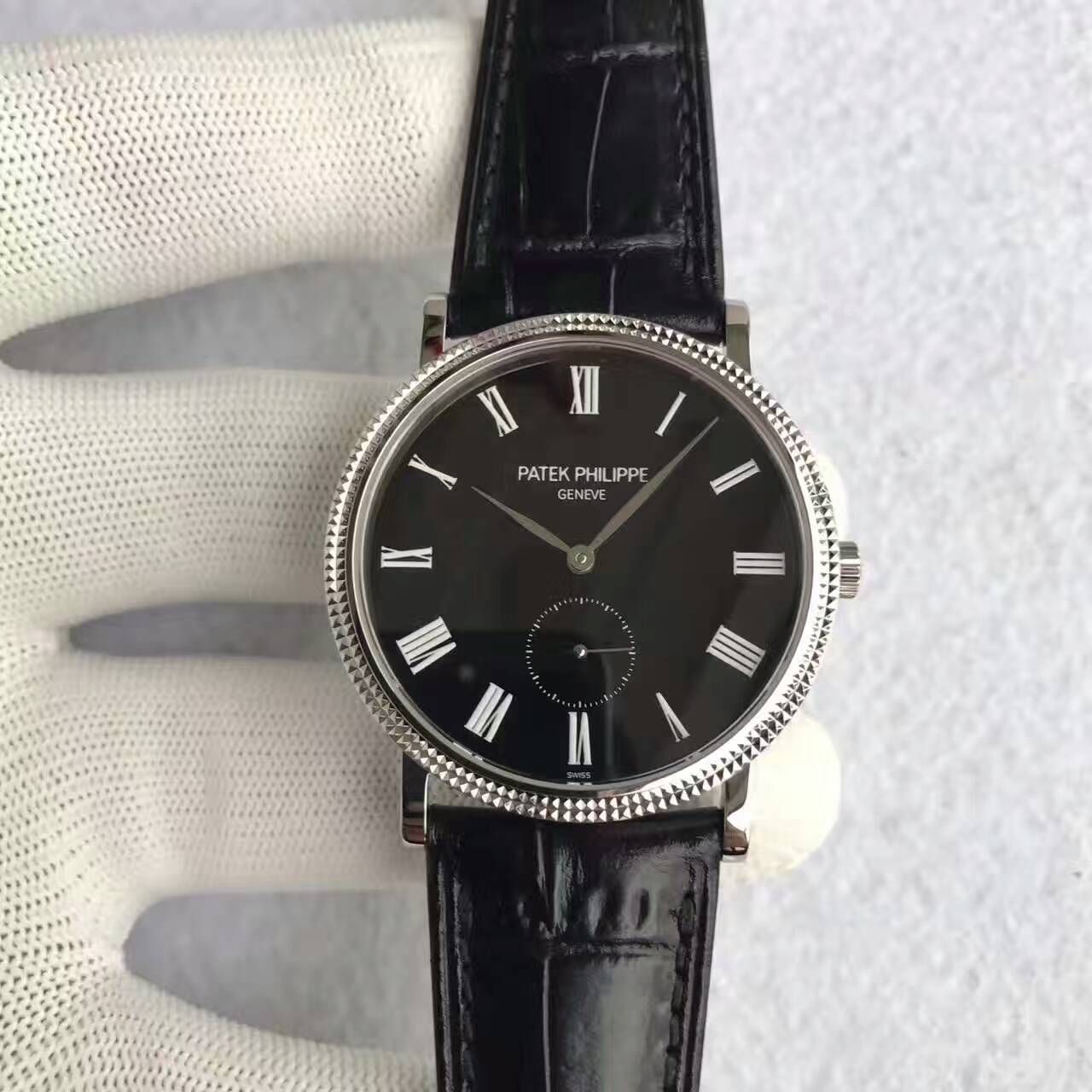 【台湾 Factory 一比一超A高精仿手表】 PATEK PHILIPPE 古典表系列5119G-001 wrist watch  / BD206
